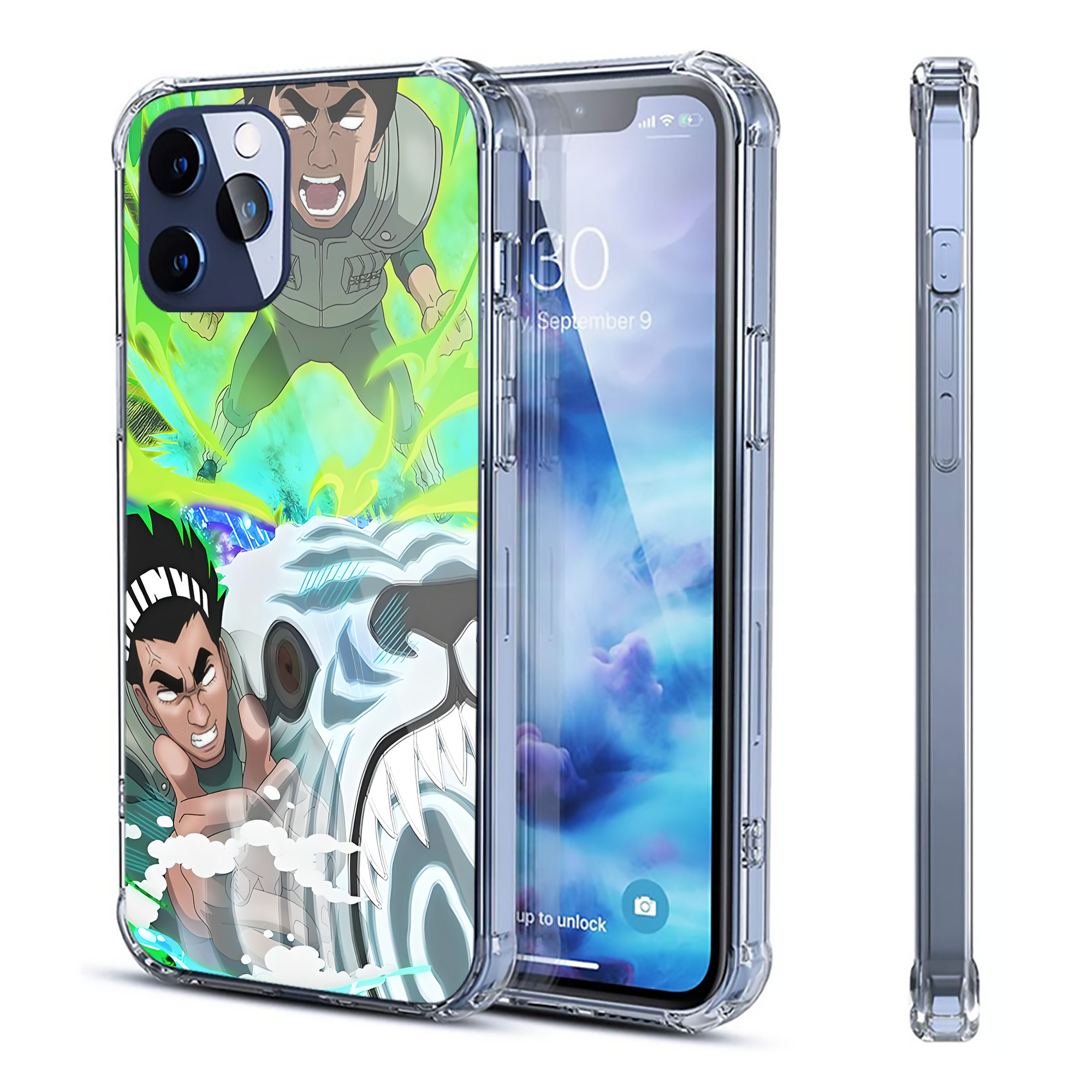 （画像用） NARUTO -ナルト- NARUTO -ナルト- 疾風伝 【iPhone 12シリーズ対応】透明スマホケース（クリアソフトケース）